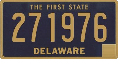 DE license plate 271976