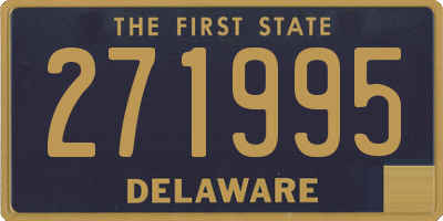 DE license plate 271995