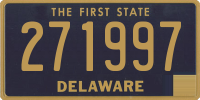 DE license plate 271997