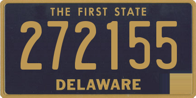 DE license plate 272155
