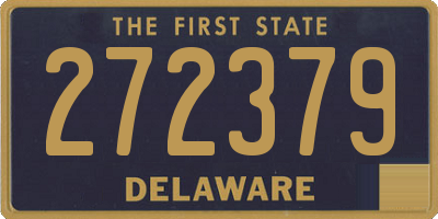 DE license plate 272379