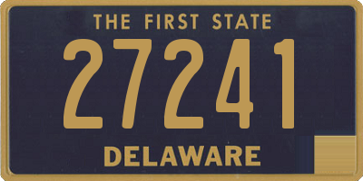 DE license plate 27241