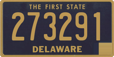 DE license plate 273291