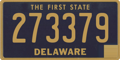 DE license plate 273379