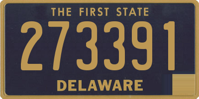DE license plate 273391