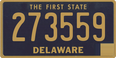 DE license plate 273559