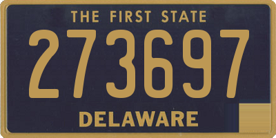 DE license plate 273697