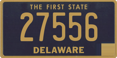 DE license plate 27556