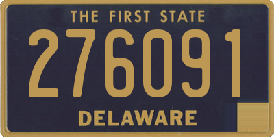 DE license plate 276091