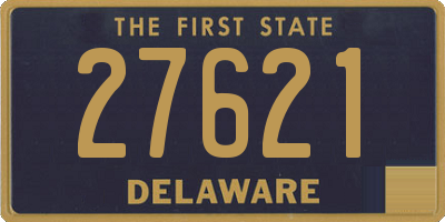 DE license plate 27621