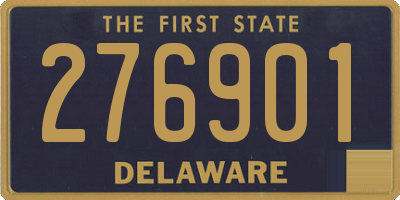 DE license plate 276901