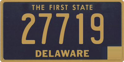 DE license plate 27719