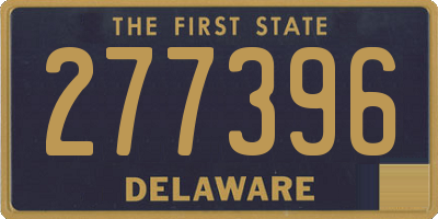 DE license plate 277396