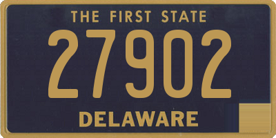 DE license plate 27902