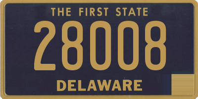 DE license plate 28008