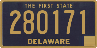 DE license plate 280171