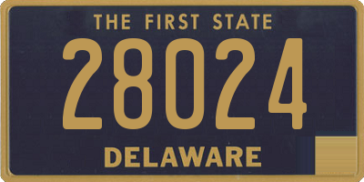 DE license plate 28024