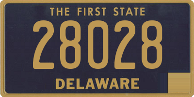 DE license plate 28028