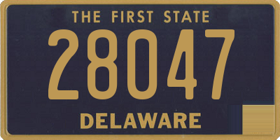 DE license plate 28047