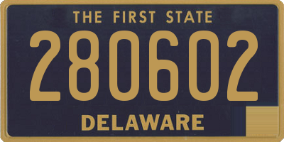 DE license plate 280602