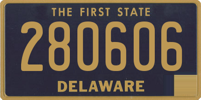 DE license plate 280606