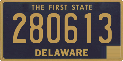 DE license plate 280613