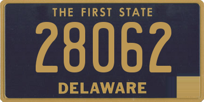 DE license plate 28062