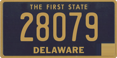 DE license plate 28079