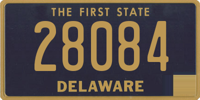 DE license plate 28084