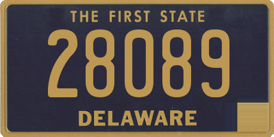 DE license plate 28089