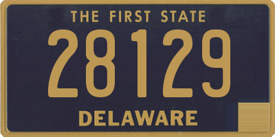 DE license plate 28129