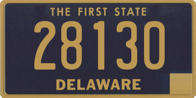 DE license plate 28130