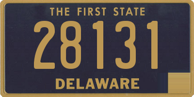 DE license plate 28131