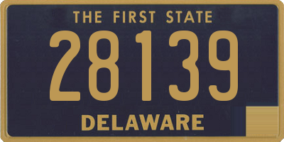 DE license plate 28139