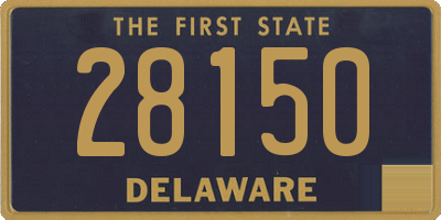 DE license plate 28150