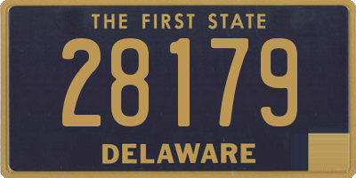 DE license plate 28179