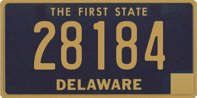 DE license plate 28184