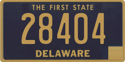 DE license plate 28404