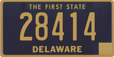 DE license plate 28414