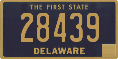 DE license plate 28439