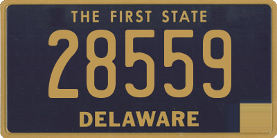 DE license plate 28559