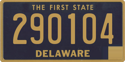 DE license plate 290104
