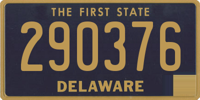 DE license plate 290376