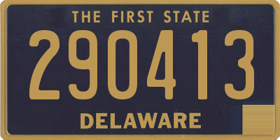 DE license plate 290413