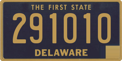 DE license plate 291010