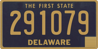 DE license plate 291079