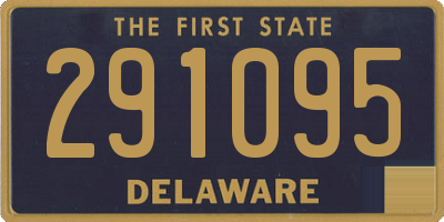 DE license plate 291095