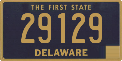 DE license plate 29129