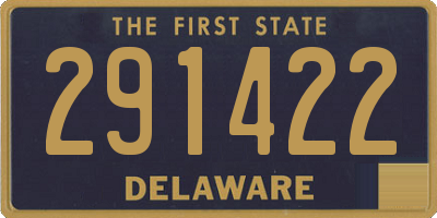 DE license plate 291422