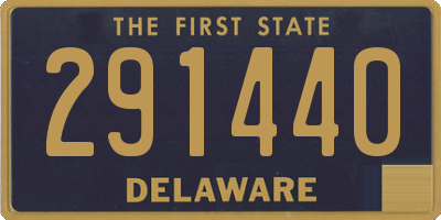 DE license plate 291440